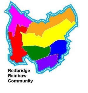 Rainbow map of Redbridge