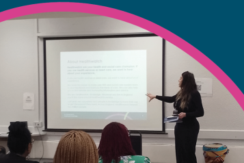 The front cover of the Healthwatch Redbridge Breast Screening report