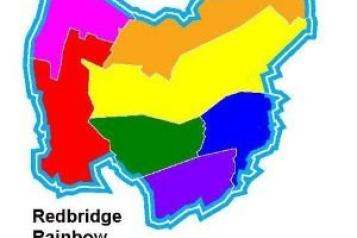 Rainbow map of Redbridge