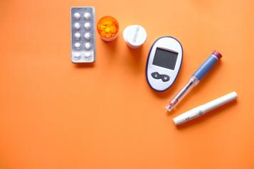 Tablets, pens, and blood glucose monitor for diabetes