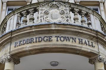 Outside Redbridge Town Hall